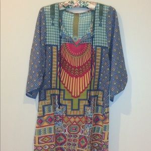 ROMWE Pattern Dress